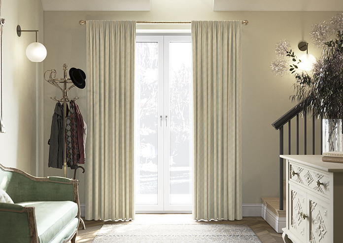 Emily Bond George Stripe Print, Fern - Made to Measure Curtains - Image 3